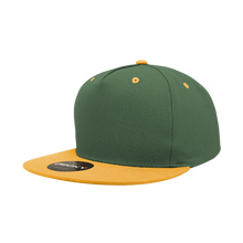 Decky 1064 5 Panel Flat Bill, Cotton Snapback Hat