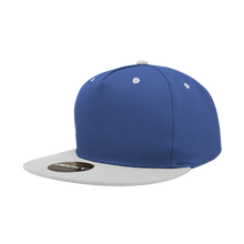 Decky 1064 5 Panel Flat Bill, Cotton Snapback Hat