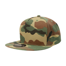 Decky 1064 5 Panel Flat Bill, Cotton Snapback Hat