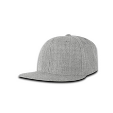 Decky 7011 - Youth 6 Panel High Profile Structured Snapback, Kids Flat Bill Hat