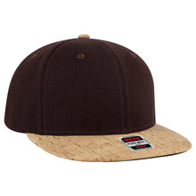 Otto Cap 125-978 - Otto Snap 6 Panel Mid Profile Snapback Hat