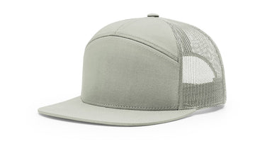 Richardson 168 7-Panel Trucker Hat, Flat Bill SnapbackRichardson 168 7-Panel Trucker Hat, Flat Bill Snapback