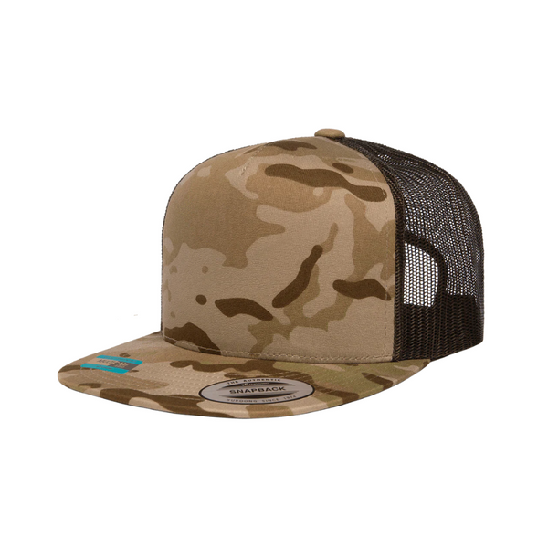 Yupoong 6006MC MultiCam® Camo Trucker Snapback Hat