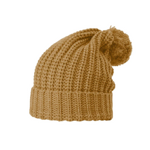 Richardson 143 - Chunky Cable Knit Beanie with Cuff & Pom - 143R