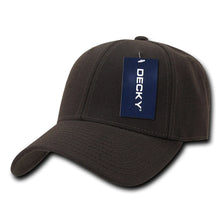 Decky 206 - 6 Panel Low Profile Structured Cap, Baseball Hat