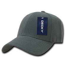 Decky 206 - 6 Panel Low Profile Structured Cap, Baseball Hat