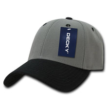 Decky 206 - 6 Panel Low Profile Structured Cap, Baseball Hat