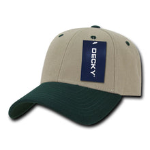 Decky 206 - 6 Panel Low Profile Structured Cap, Baseball Hat