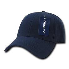 Decky 206 - 6 Panel Low Profile Structured Cap, Baseball Hat