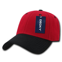 Decky 206 - 6 Panel Low Profile Structured Cap, Baseball Hat