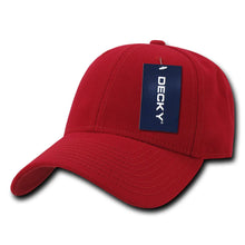 Decky 206 - 6 Panel Low Profile Structured Cap, Baseball Hat