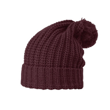 Richardson 143 - Chunky Cable Knit Beanie with Cuff & Pom - 143R