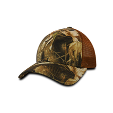 Decky 218 - 6 Panel Low Profile Structured Camo Trucker Hat