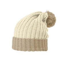 Richardson 143 - Chunky Cable Knit Beanie with Cuff & Pom - 143R