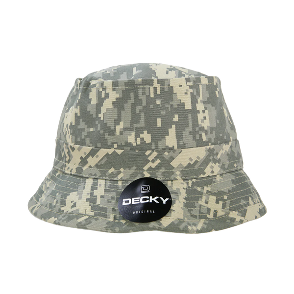 Decky 450 - Blank Fisherman's Bucket Hat, Structured Fisherman's Hat