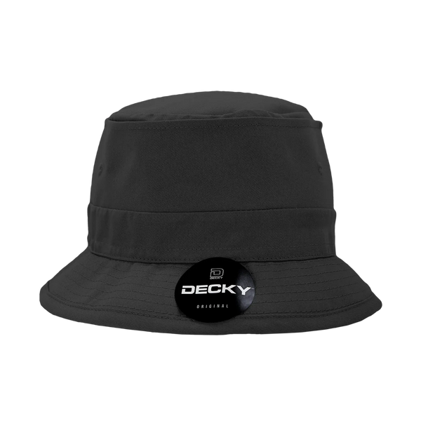 Decky 450 - Blank Fisherman's Bucket Hat, Structured Fisherman's Hat