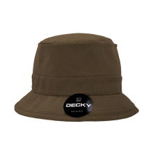 Decky 450 - Blank Fisherman's Bucket Hat, Structured Fisherman's Hat