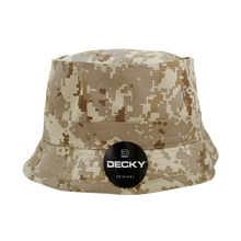 Decky 450 - Blank Fisherman's Bucket Hat, Structured Fisherman's Hat