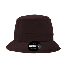 Decky 450 - Blank Fisherman's Bucket Hat, Structured Fisherman's Hat