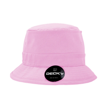 Decky 450 - Blank Fisherman's Bucket Hat, Structured Fisherman's Hat