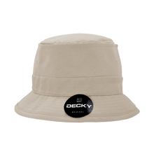 Decky 450 - Blank Fisherman's Bucket Hat, Structured Fisherman's Hat