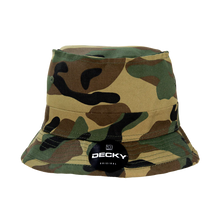 Decky 450 - Blank Fisherman's Bucket Hat, Structured Fisherman's Hat