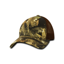 Decky 218 - 6 Panel Low Profile Structured Camo Trucker Hat