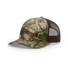 Richardson 112PFP Printed Five Panel Trucker Hat Camo Cap - 112 PFP