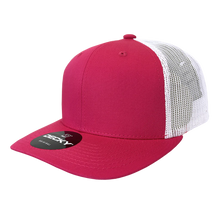 Decky 6021 - Classic Trucker Hat, 6 Panel Mid Profile Trucker Cap