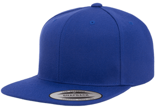 Yupoong 6089M Premium Snapback Hat, Flat Bill Cap - YP Classics