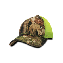 Decky 218 - 6 Panel Low Profile Structured Camo Trucker Hat