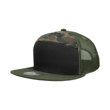 Decky 1133 - Blank 7 Panel Trucker Flat Hat