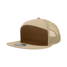 Decky 1133 - Blank 7 Panel Trucker Flat Hat