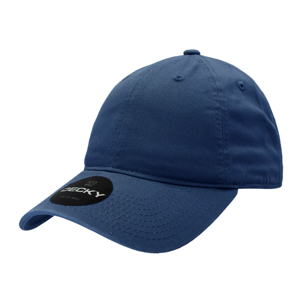 Decky 7005 - Youth 6 Panel Low Profile Relaxed Cotton Cap, Kids Dad Hat