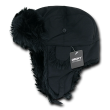 Decky 777 - Faux Fur Aviator Hat, Trapper Hat, Bomber Hat