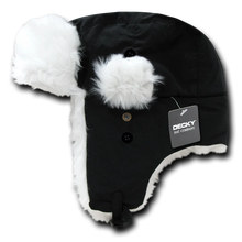 Decky 777 - Faux Fur Aviator Hat, Trapper Hat, Bomber Hat