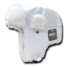 Decky 777 - Faux Fur Aviator Hat, Trapper Hat, Bomber Hat