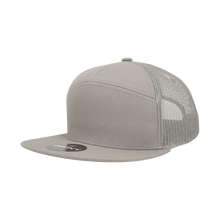 Decky 1133 - Blank 7 Panel Trucker Flat Hat