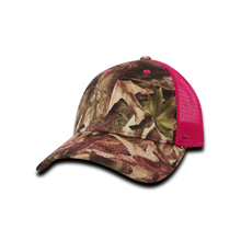 Decky 218 - 6 Panel Low Profile Structured Camo Trucker Hat