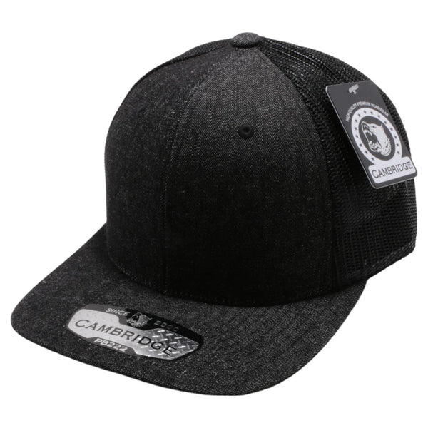 Pit Bull Cambridge PB222D Denim Trucker Hat PB222