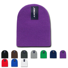 Decky 614 - Acrylic Short Beanie, Knit Cap - 614