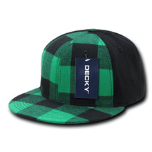 Decky 903 - Structured Plaid Flex Cap