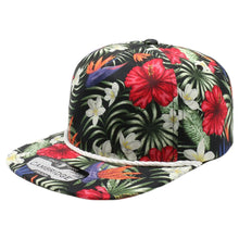 PREMIUM  Pitbull Cambridge PB309 5 Panel Unstructured Floral Rope Hat