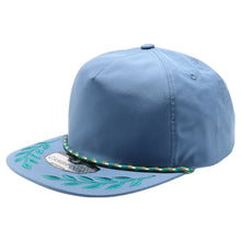 Pitbull Cambridge PB307 5 Panel Unstructured Hat Bay Pitbull Cambridge PB307 5 Panel Unstructured Hat Bay Leaf Snapback