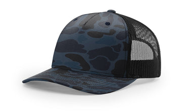 Richardson 112PFP Printed Five Panel Trucker Hat Camo Cap - 112 PFP