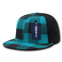 Decky 903 - Structured Plaid Flex Cap