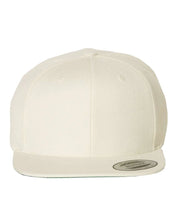 Yupoong 6089M Premium Snapback Hat, Flat Bill Cap - YP Classics