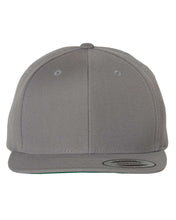 Yupoong 6089M Premium Snapback Hat, Flat Bill Cap - YP Classics