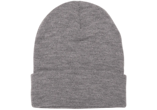 Yupoong 1501KC Long Beanie with Cuff, Knit Cap