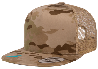 Yupoong 6006MC MultiCam® Camo Trucker Snapback Hat